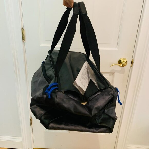 50L High Sierra Water Resistant CONVERTIBLE Travel Backpack or Duffel -Grey/Blue - Picture 8 of 13